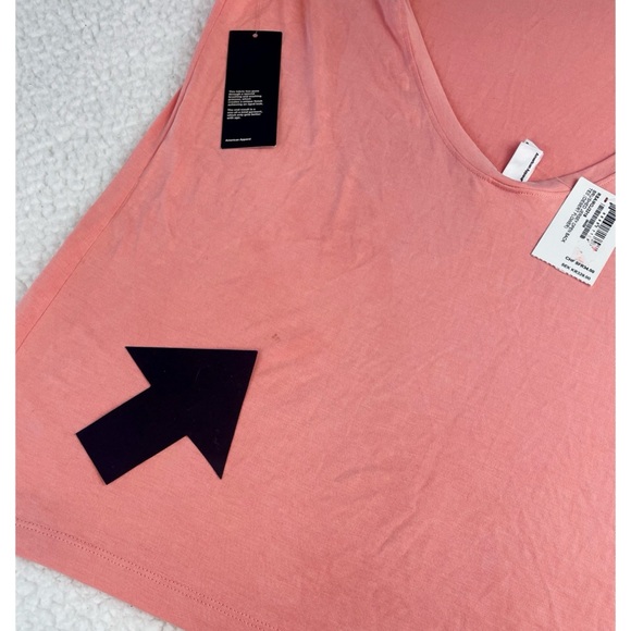 (NWT) AMERICAN APPAREL • Desert Flower Brushed Jersey Open-Back Short Sleeve Tee - Picture 13 of 16